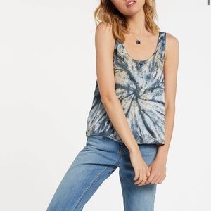 Volcom tie dye tank top